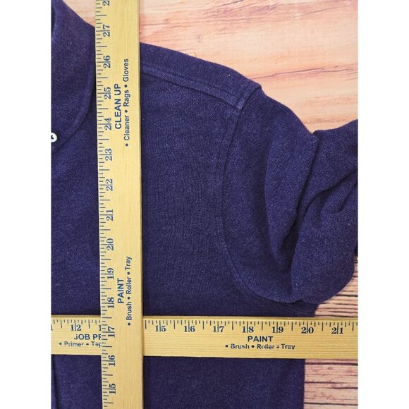 Ralph Lauren Mens Featherweight Mesh Flannel Shirt Medium Purple - Picture 8 of 8